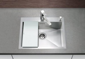 мойка из нержавеющей стали BLANCO  в уровень со столешницей Zerox-550-IF-A